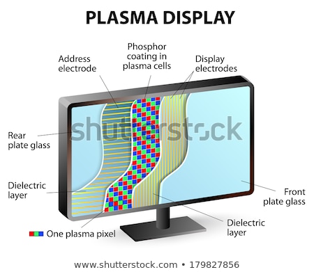 Stock fotó: Composition Of Plasma Display Panel