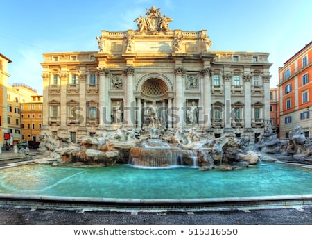 ストックフォト: Fontana Di Trevi - Trevi Fountain Rome Italy