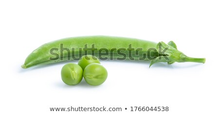 Stok fotoğraf: Opened Ripe Pea Vegetable