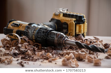 Stock photo: Used Drill For Wood