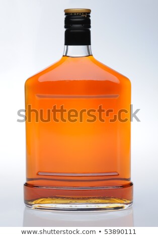 ストックフォト: Cognac In Bottle Without Labels