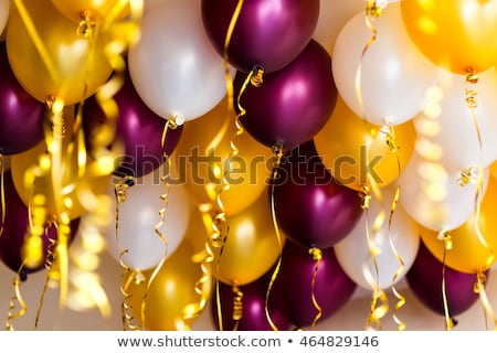 ストックフォト: Party Balloon And Streamers