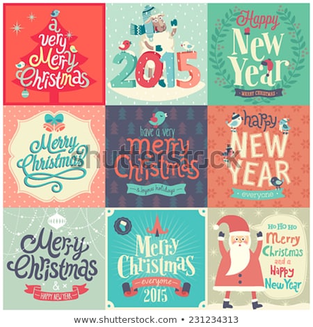 Zdjęcia stock: Christmas Hand Drawn Background With Place For Text