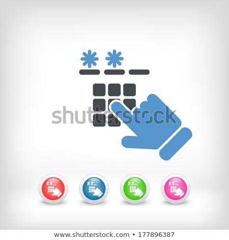 Type Access Code Foto stock © Myvector