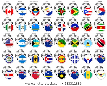 Stock foto: Canada And Guadeloupe Flags