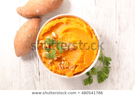 Zdjęcia stock: Sweet Potato Puree