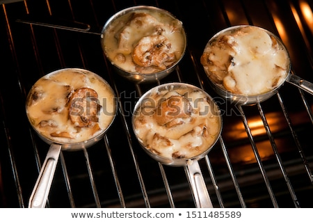 Foto stock: Delicious Mushroom Julienne