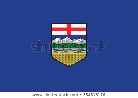Stock fotó: Alberta Flag Canada