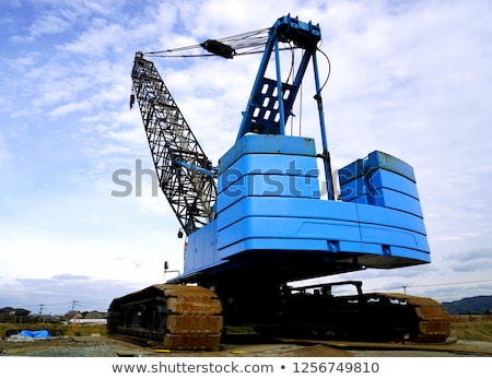 Stockfoto: Crawler Crane