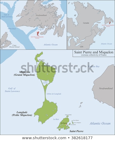 Canada And Saint Pierre And Miquelon Zdjęcia stock © Volina