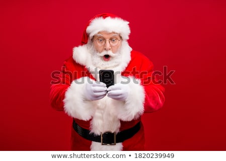 Foto stock: Santa Claus Surprising