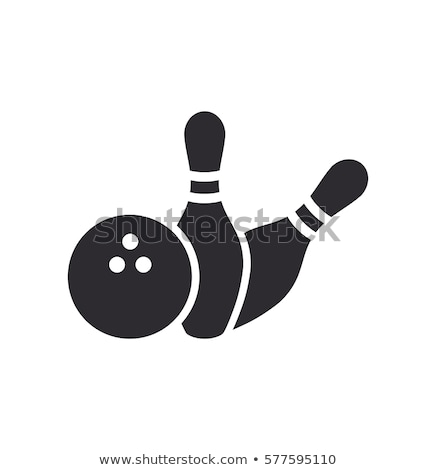 Сток-фото: Bowling Icon Design