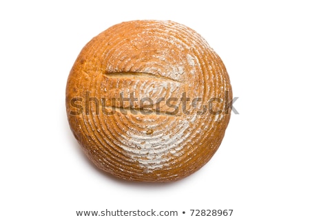 Foto d'archivio: Crusty Round Loaf Of Bread