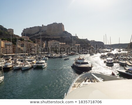 Stockfoto: Ville Haute The Old Town Of Bonifacio France