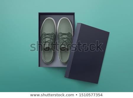 Foto stock: Shoes In Box