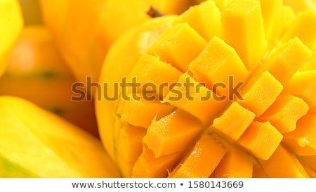 Сток-фото: Fresh Mango Close Up