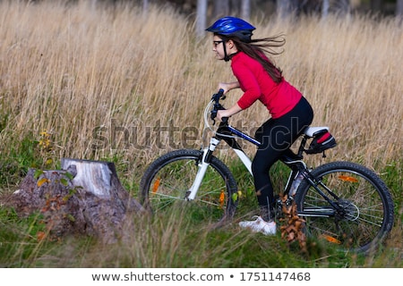 Zdjęcia stock: Teenagers Cycling