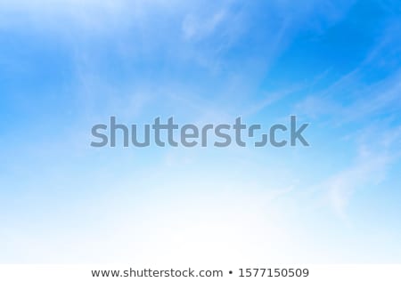 Stock fotó: Blue Sky Background Border