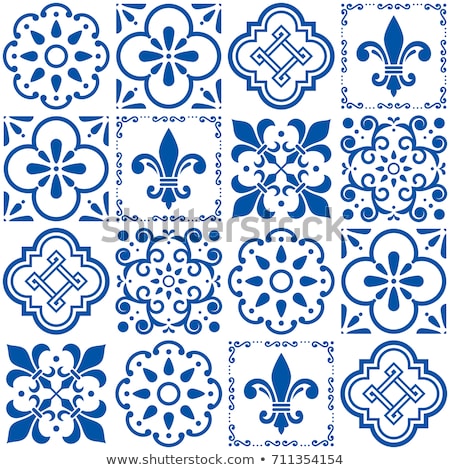 Set Of Portuguese Tiles [[stock_photo]] © RedKoala