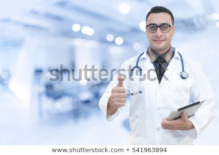 Stockfoto: Doctor Giving Ok Sign