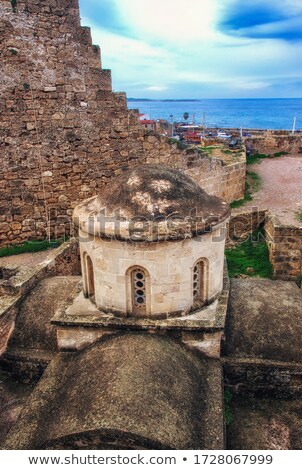 Foto d'archivio: Kyrenia Castle North East Tower Cyprus