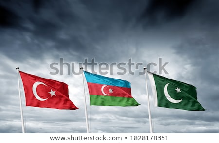 Foto stock: Azerbaijan Flag