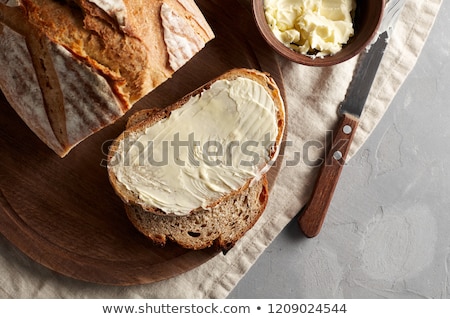 Сток-фото: Brown Bread And Butter