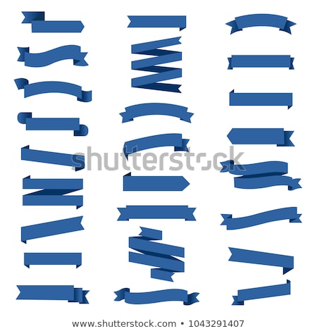 Stockfoto: Ribbon Set In White Background