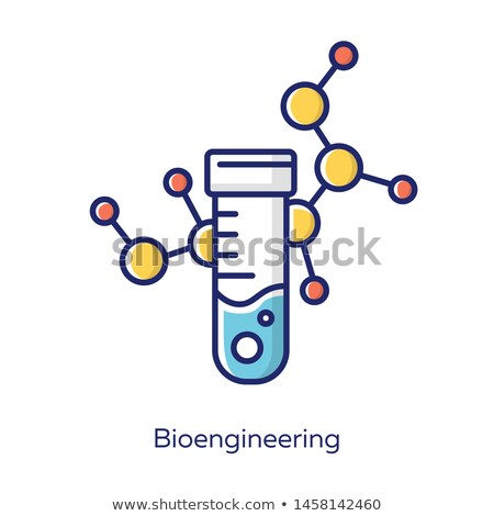 Beaker And Test Tubes Vector Cartoon Illustration Vektorgrafika C Bsd 8927640 Stockfresh