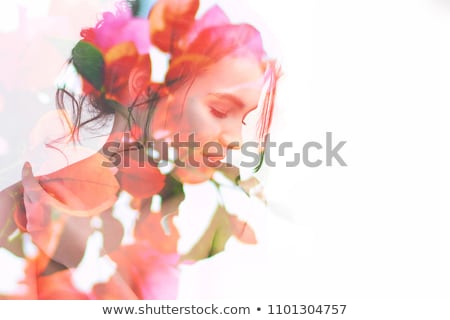 Stockfoto: Floral Woman