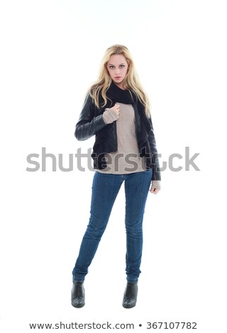 [[stock_photo]]: Attractive Young Blonde Woman With Attitude