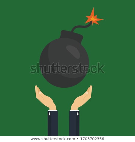 Сток-фото: Isolated Bomb Icon