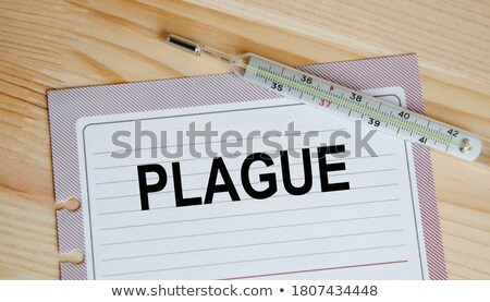 Stok fotoğraf: Plague Diagnosis Medical Concept