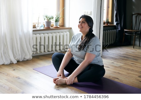 [[stock_photo]]: Fit Young Girl With Healthy Curvy Body Bare Feet