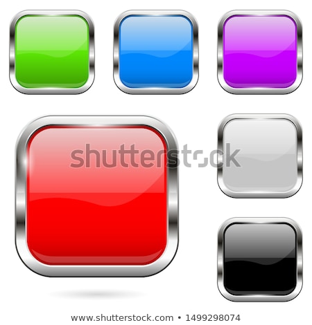 Stock foto: Vector Set Of Glossy Buttons