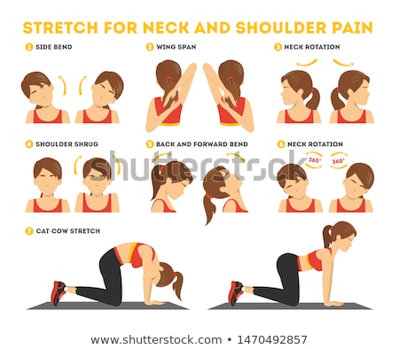 Stock fotó: Yoga Back Stretching Exercise Fitness