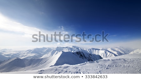 High Mountains In Nice Day Stockfoto © Lizard