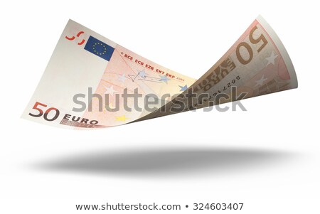 Foto d'archivio: Fifty Euro Note With Path