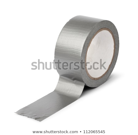 Roll Of Silver Duct Tape Stock fotó © Anterovium