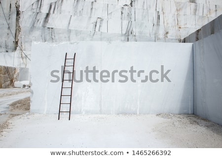 Stock fotó: White Marble Quarry