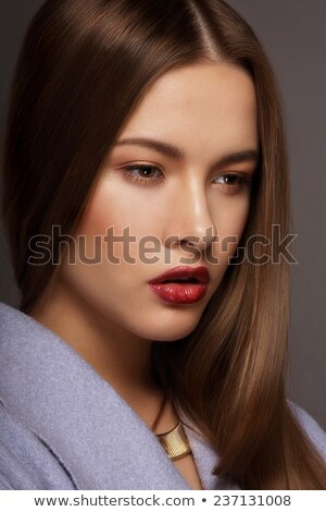 Stock photo: Portrait Of Sophisticated And Luxurious Supermodel With Perfect Skin