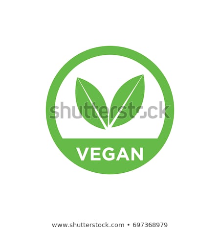 Stockfoto: Vegan Label