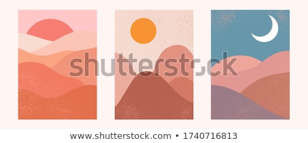 Stock foto: Vector Nursery Wall Art For Kids