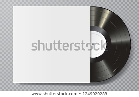 Foto stock: Turntable Playing Vinyl Music Record