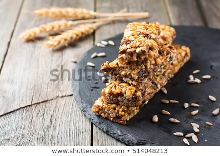 Stock fotó: Granola Bar And Wheat