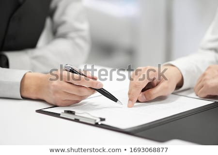 Stockfoto: Ontroleer · dat · contract