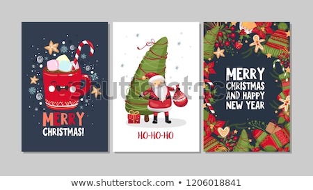 Foto stock: Christmas Greeting Card Eps 10