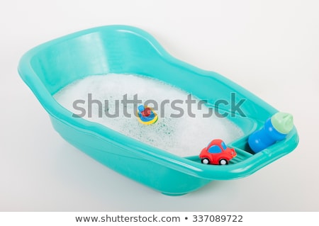 Stockfoto: Small Tub Isolated On The White