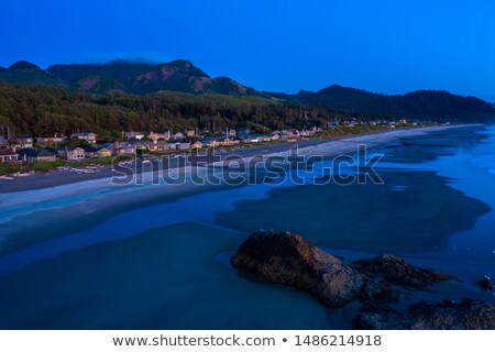 Stock fotó: Sunset At Cannon Beach Oregon