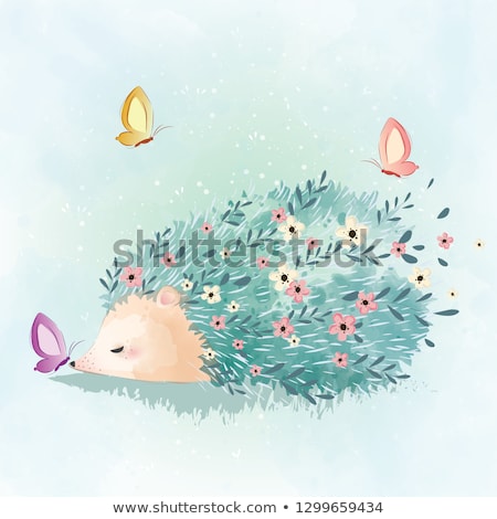 Stockfoto: Hedgehogs In Love